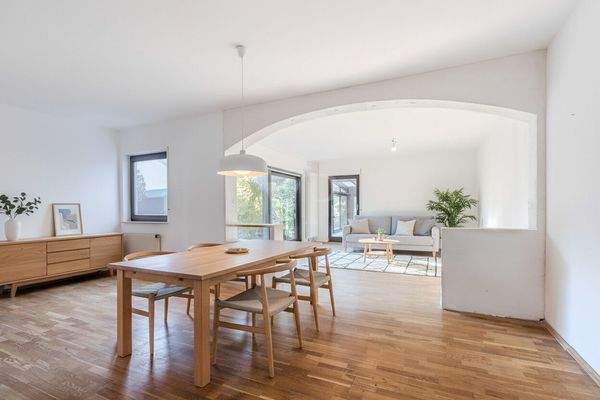 Einrichtungsbeispiel Wohn-Essbereich