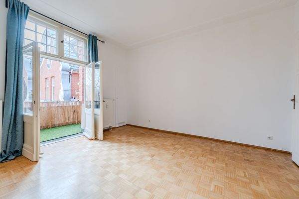 Bedroom with balcony