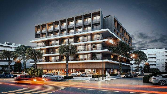 Flats in a Complex with a Pool Near the Metro in Çiğli İzmir