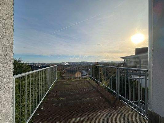 Balkon am Wohn- und Esszimmer