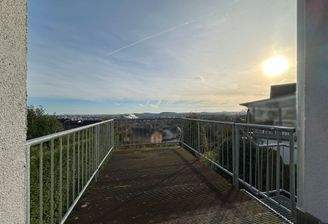 Balkon am Wohn- und Esszimmer