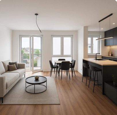 Wohnzimmer mit Einbauküche.jpeg
