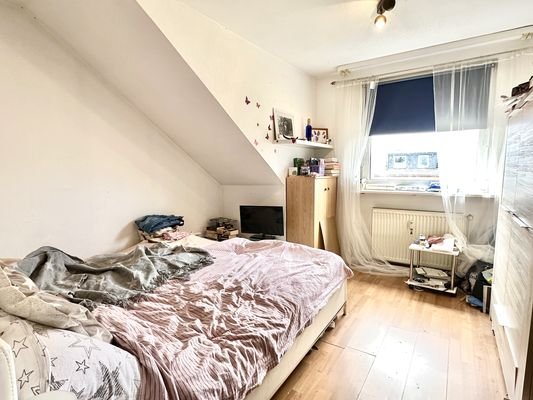 Schlafzimmer mit Gaube