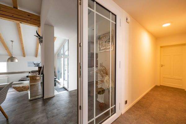 Sicht auf Wohnbereich