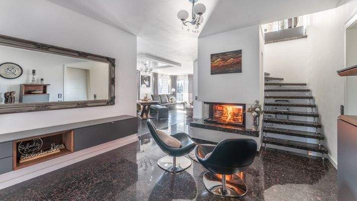 Wohnzimmer im Erdgeschoss