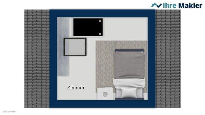 Ausgebauter Dachboden