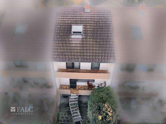 Drohnenansicht hinten