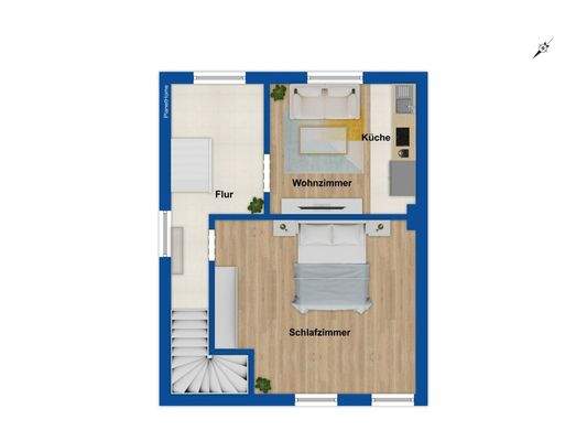 Grundriss Dachgeschoss