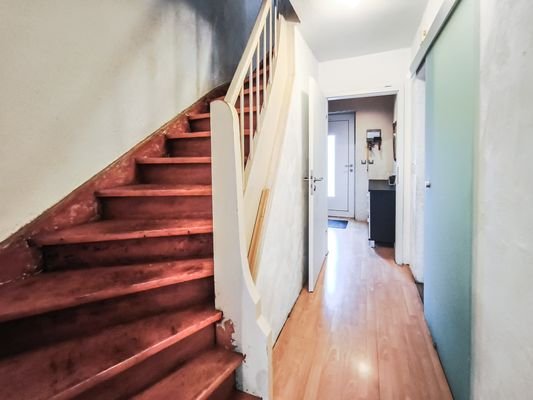 Treppe in das OG