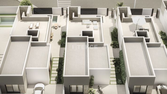 Modern Bungalows with Pool and Garden in San Juan Terreros Almería