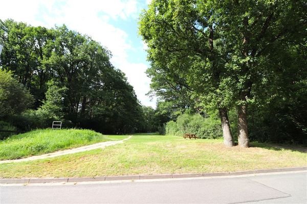 Nordlich parkähnliche Wald- u. Freizeitflächen