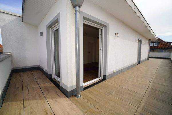 Dachterrasse Schlafzimmer