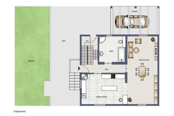 Grundriss EG