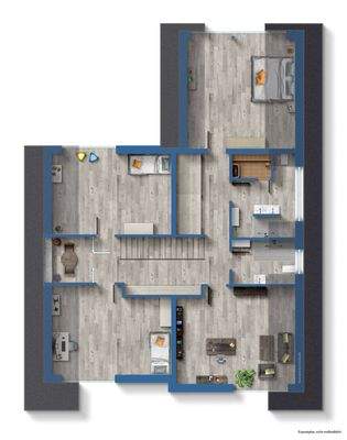 Grundriss Obergeschoss