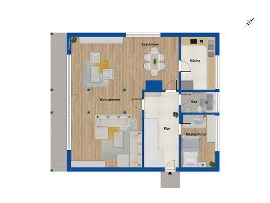 Grundriss Erdgeschoss