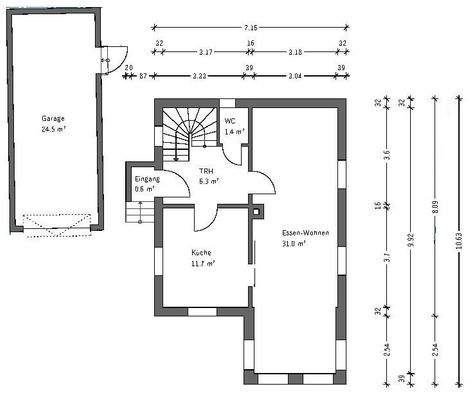 Grundriss Erdgeschoss