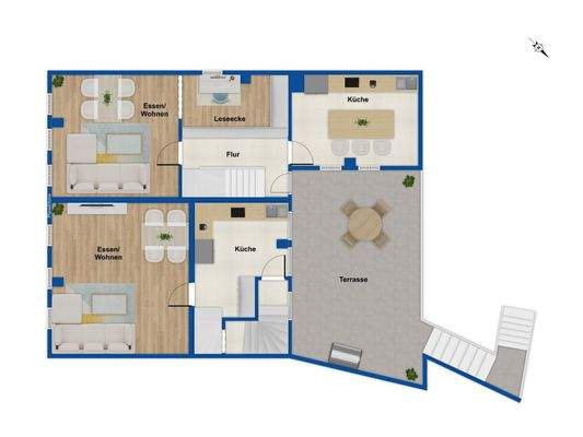 Grundriss 1. Obergeschoss