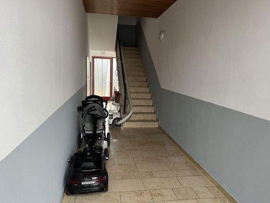 Treppenhaus mitTreppensitzlift