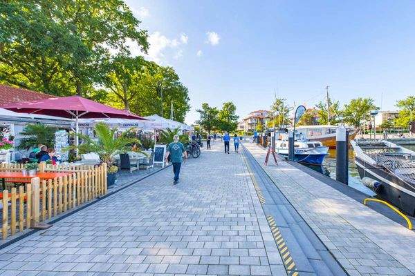 Hafenpromenade in Lauterbach