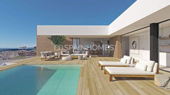 Stylish Luxe Villa with Sea View in Alicante Benitachell