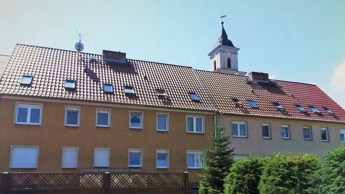 Rückseite des Wohnhauses 