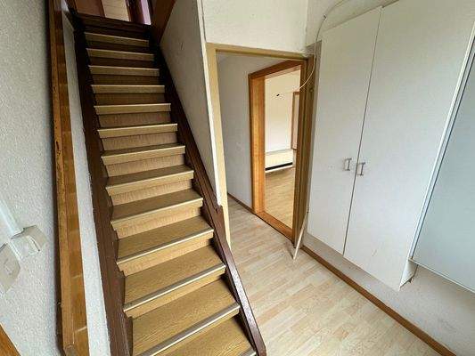 Treppenaufgang ins DG