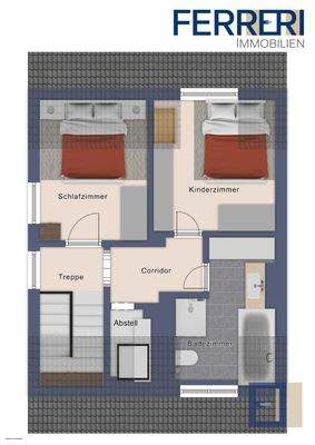 Grundriss Obergeschoss