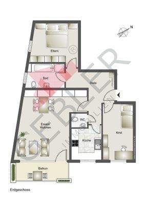 Ähnl. Grundriss Erdgeschoss