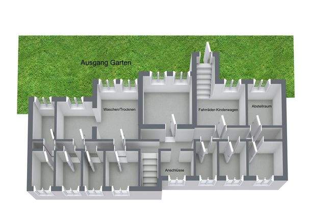 Grundriss Keller Haus-Nr. 9