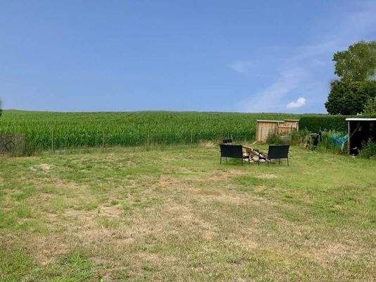 Ausblick hinterm Haus