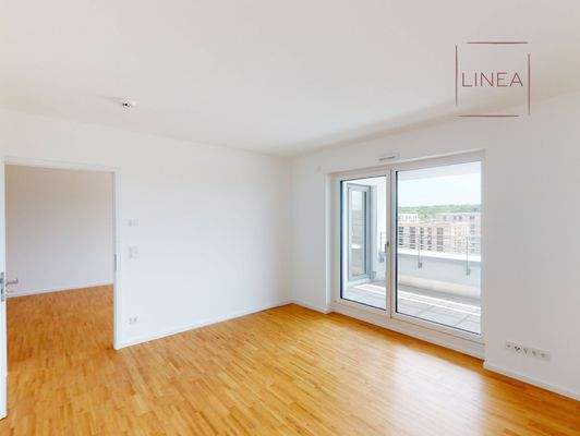 Schlafzimmer mit Zugang zur Loggia (2)