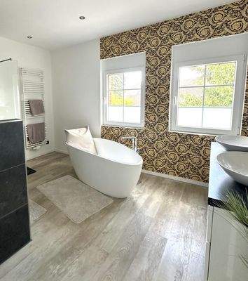 Freistehende Badewanne