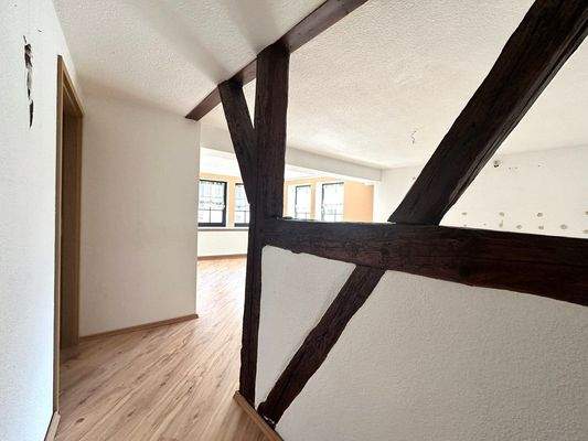 großer Wohn - Essbereich einer Wohnung