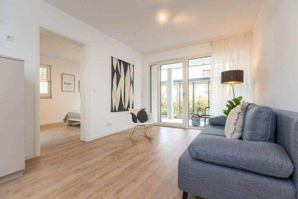 2-Zimmer-Apartment, Wohnräume