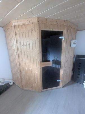 Sauna im Keller