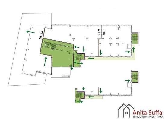 Konzept Brandschutz Erdgeschoss
