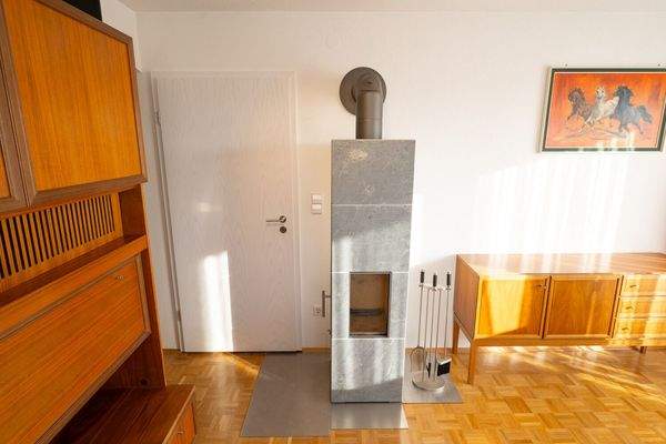 Kaminofen Obergeschoss