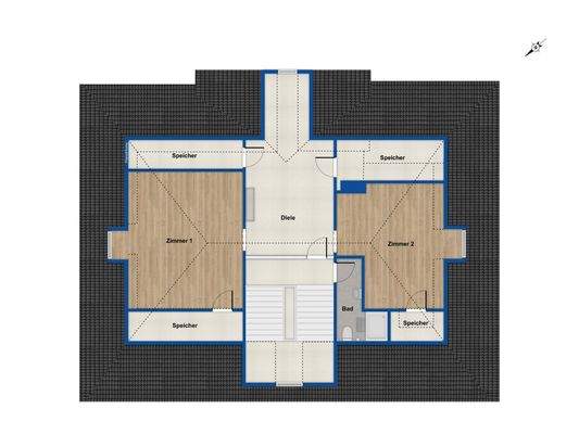 Grundriss Dachgeschoss