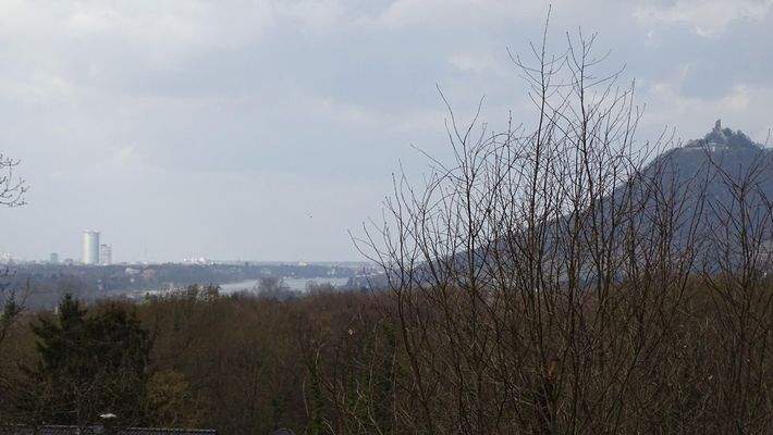 Blick aus dem Schlafzimmer