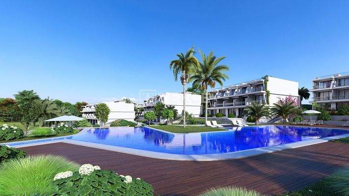 Apartments in a Complex Close to the Sea in North Cyprus Tatlısu
