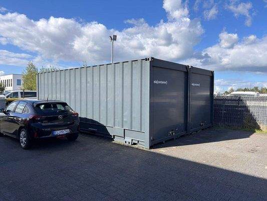 Container als Reifenlager