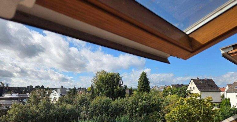 Blick aus dem Fenster in Richtung Kassel