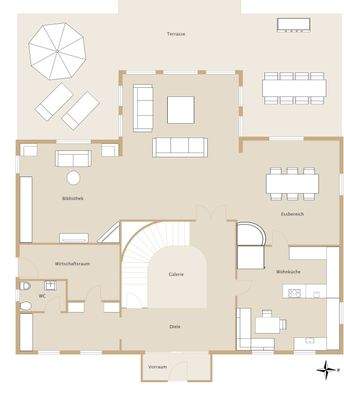 Grundriss Erdgeschoss