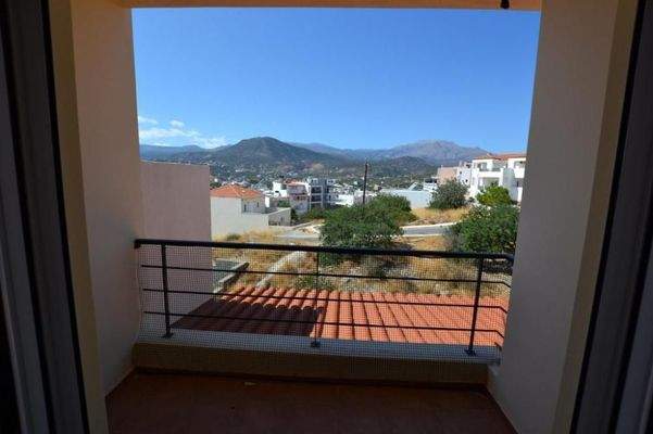 Kreta, Agios Nikolaos: Penthouse-Wohnung miit 3 Schlafzimmern und Meerblick