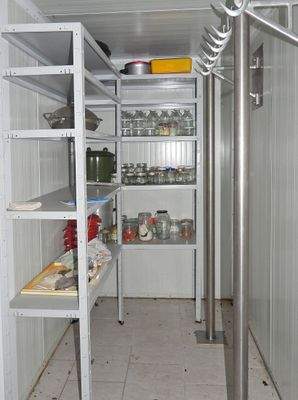 Lagerfläche im Kühlraum