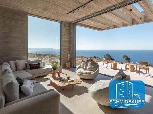 Zum Verkauf! Kreta, Agia Galini: Atemberaubende Residenz – ein wahres Sinnbild architektonischer Exzellenz