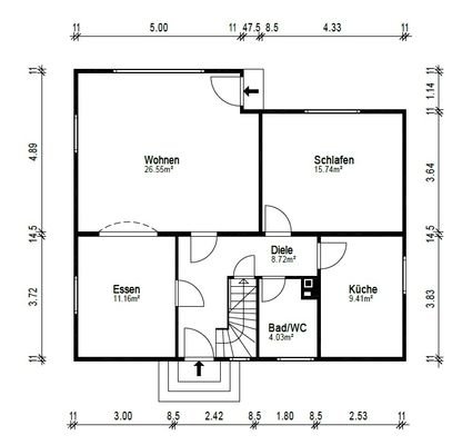 Grundriss EG