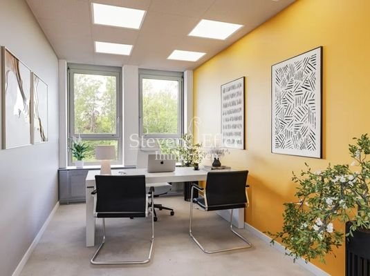 Visualisierung Einzelbüro