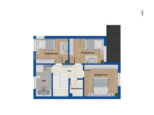 Grundriss Obergeschoss