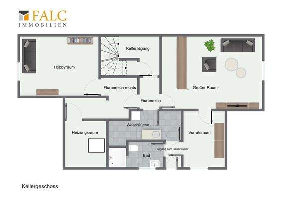 Grundriss Kellergeschoss